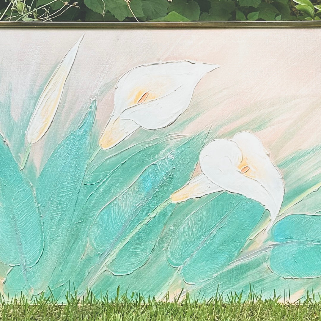 Lee Reynolds Calla Lily Painting