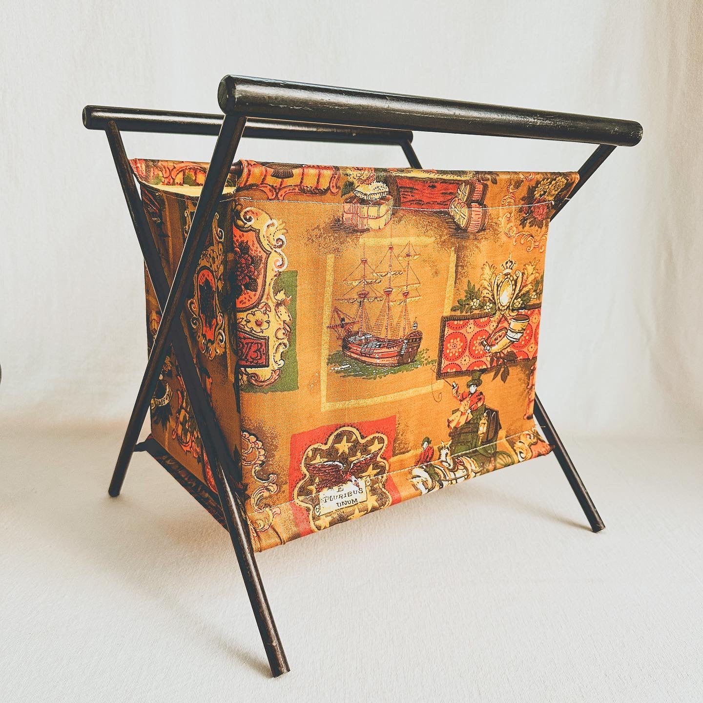 70s Foldable Sewing Bag