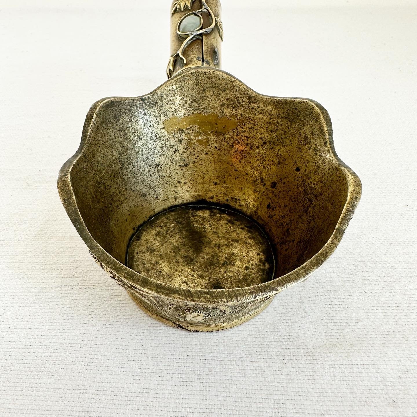 Antique Chinese Silk Iron
