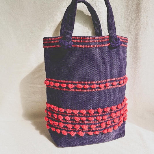 Arrowcraft Navy + Red Purse