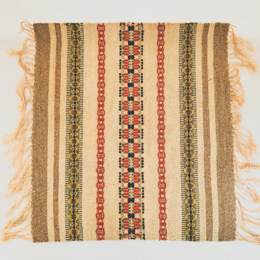 Handwoven Textile w Fringe