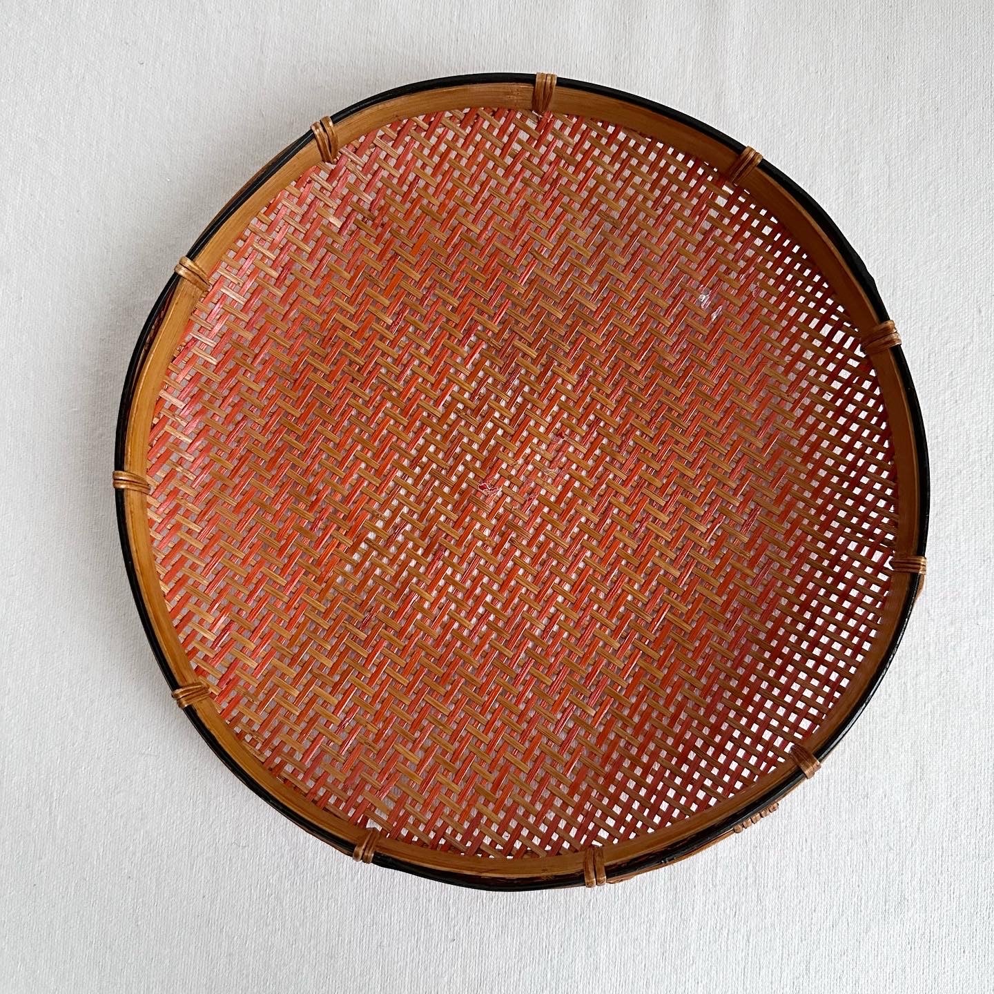 Flat Round Basket