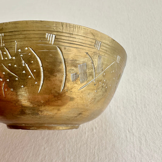 Chinese Brass Bowl 2