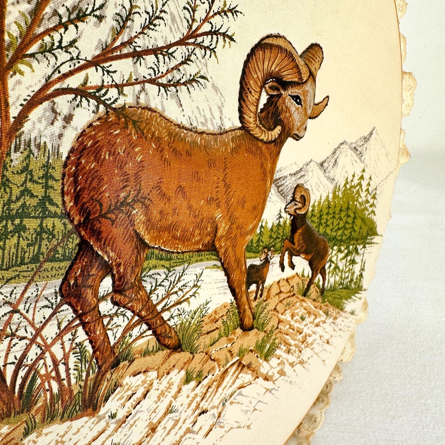 Raised Texture Ram Art