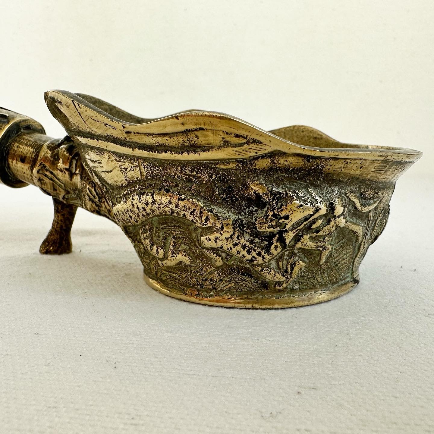 Antique Chinese Silk Iron