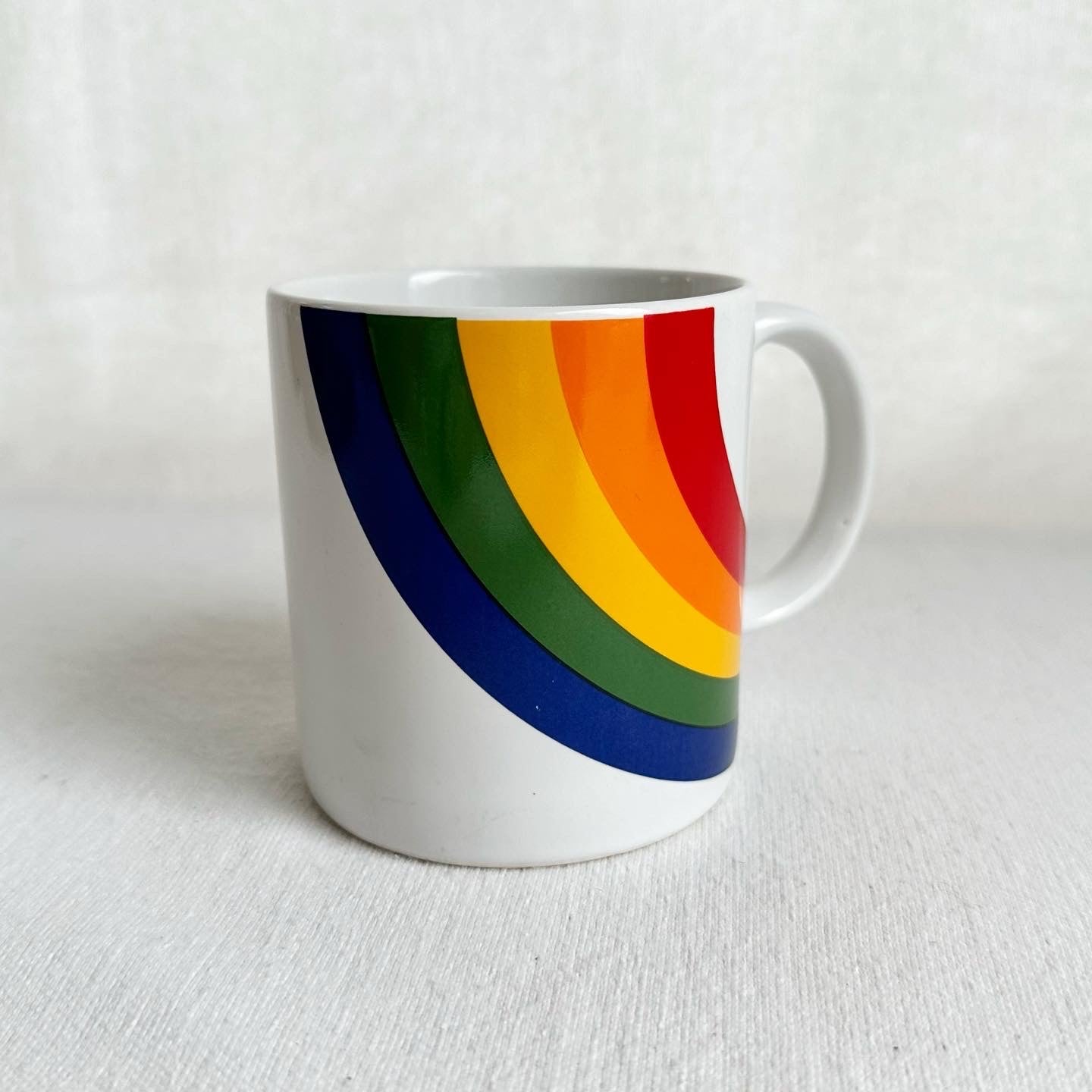 80s Rainbow Mug