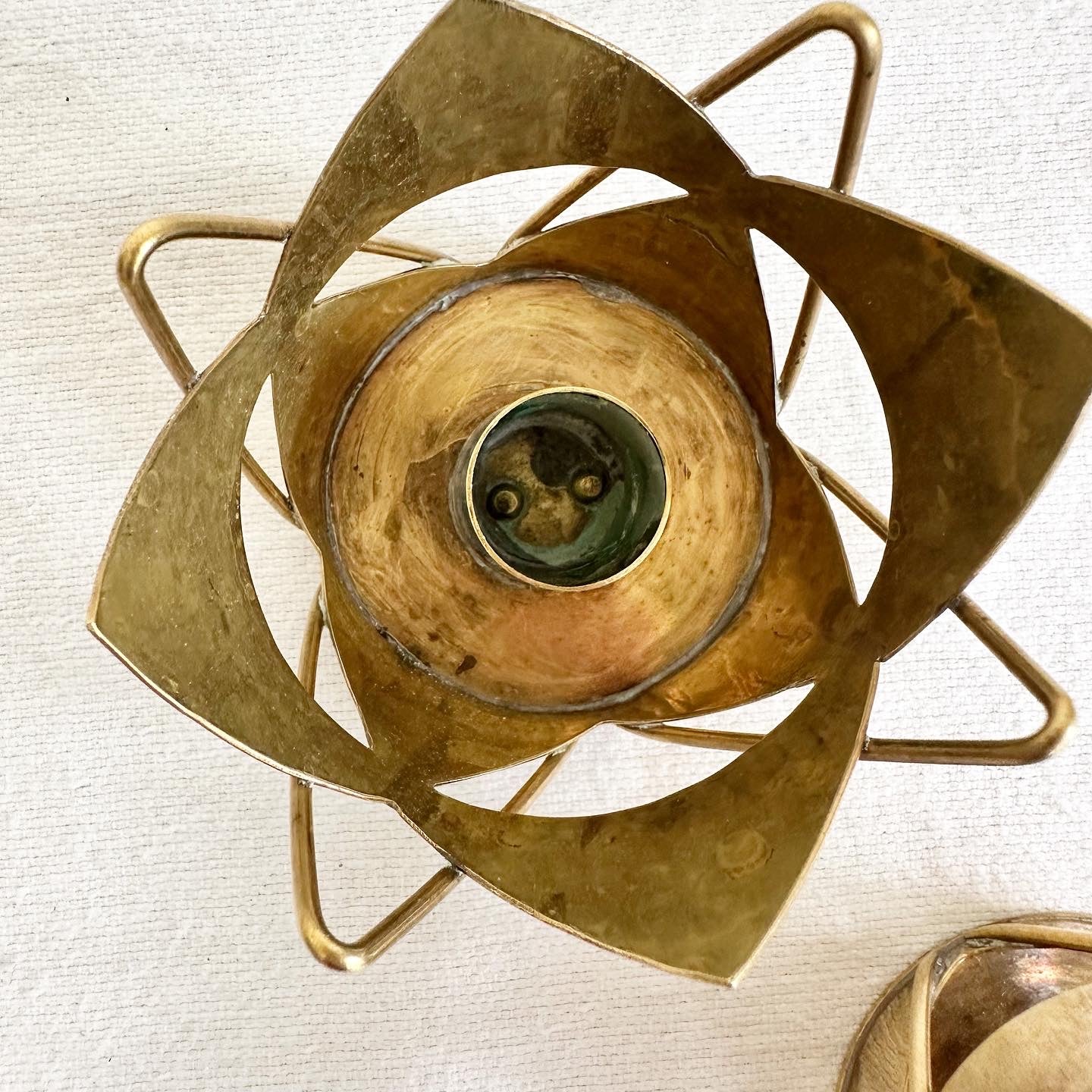 Brass Candleholders