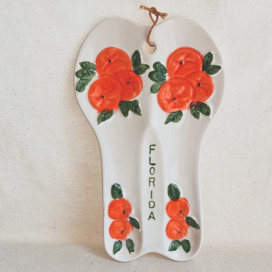 Florida Oranges Spoon Rest
