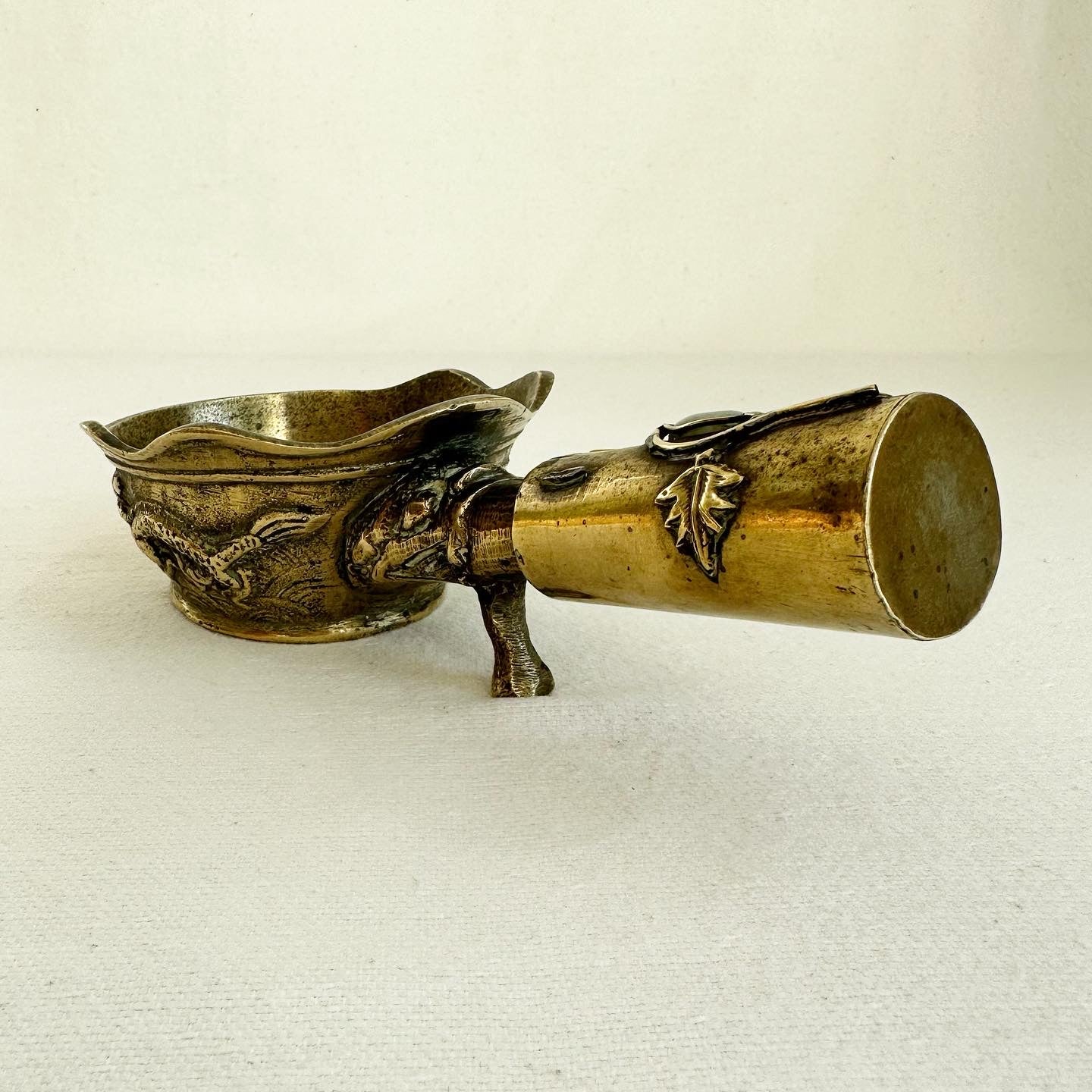 Antique Chinese Silk Iron