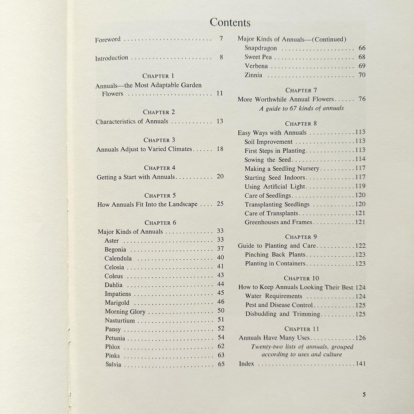 “Annual Flowers in Color” Book