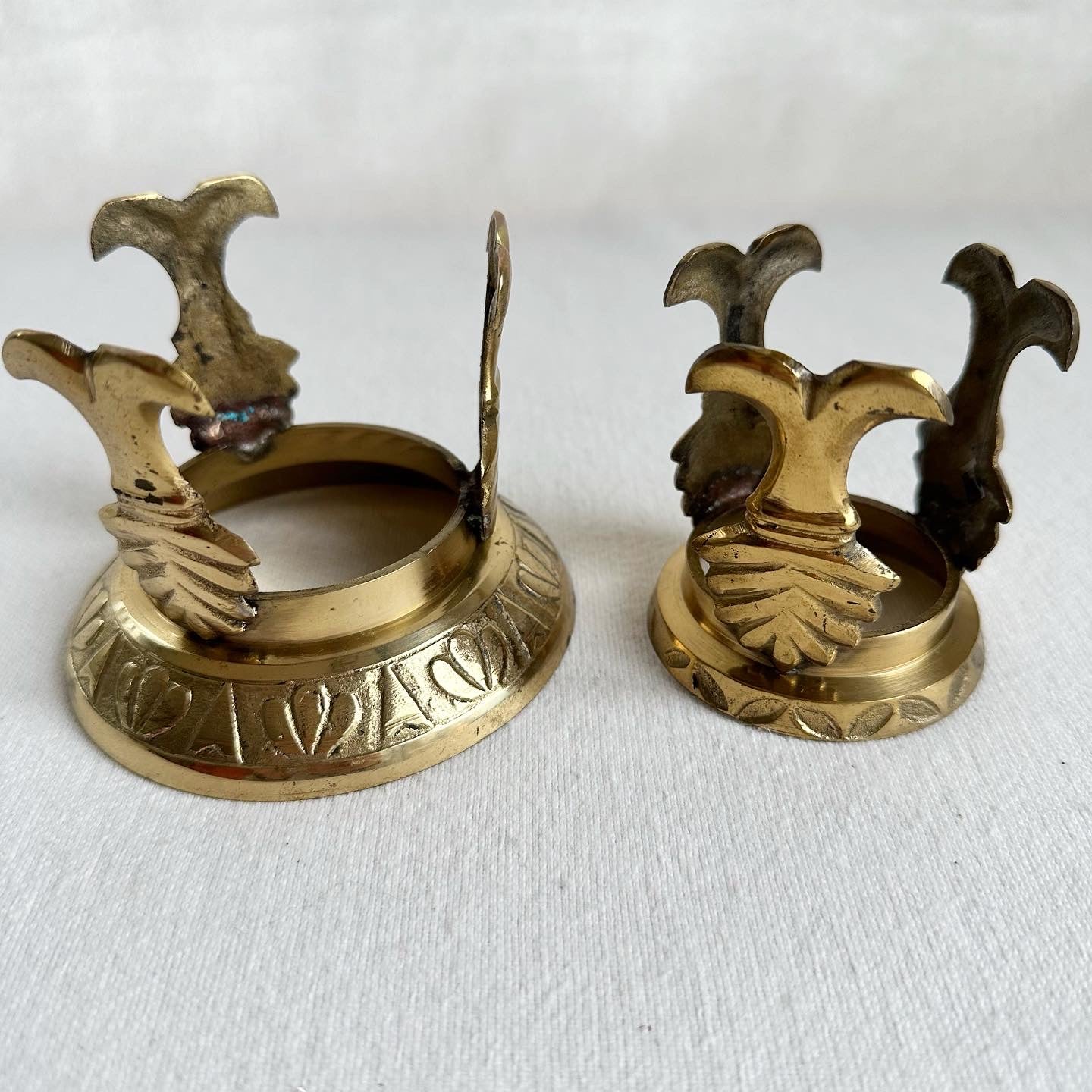 Brass Orb Stands