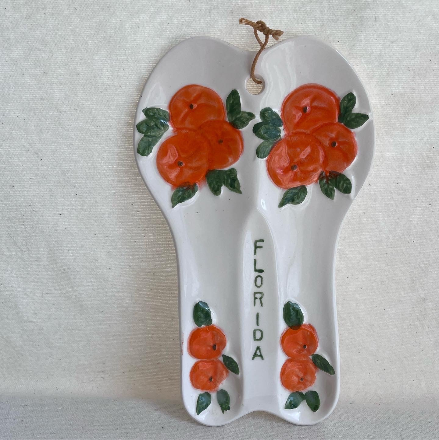 Florida Oranges Spoon Rest