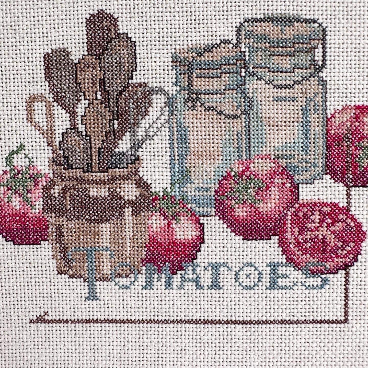 Tomatoes Embroidery