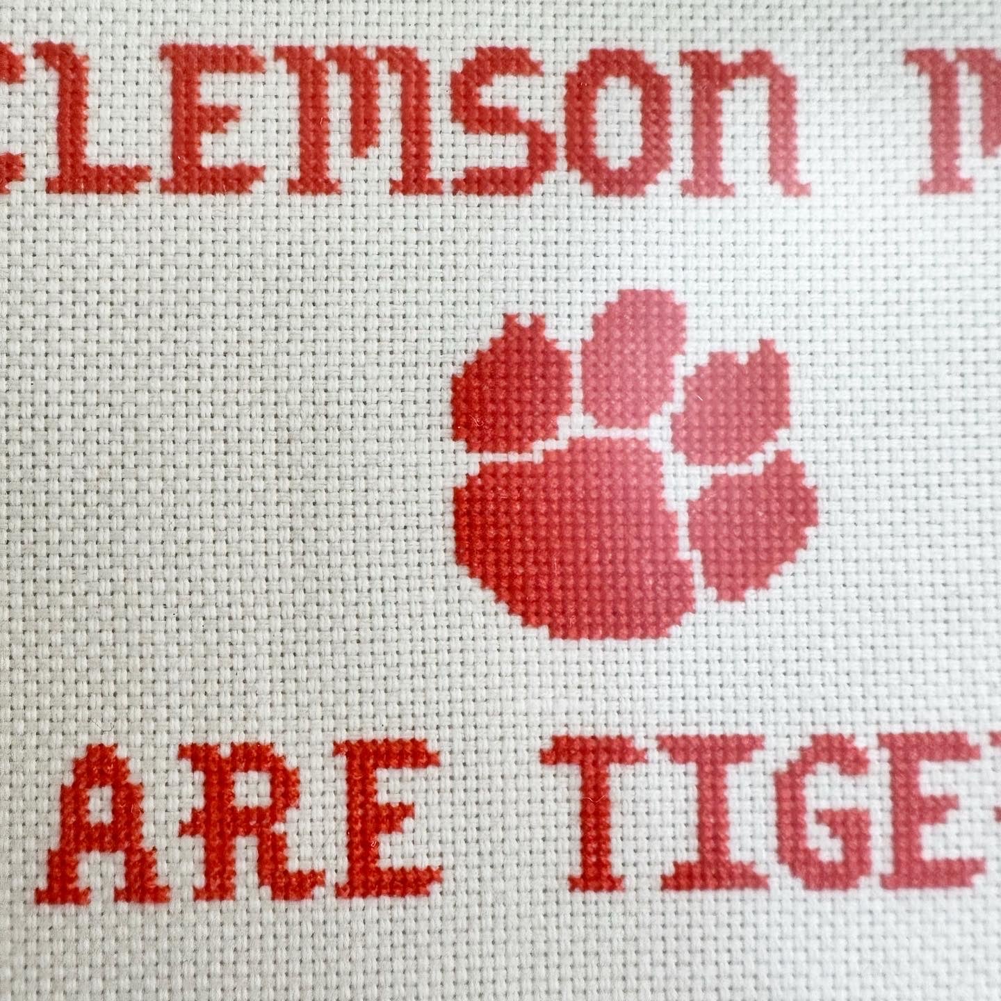 Clemson Men Embroidery