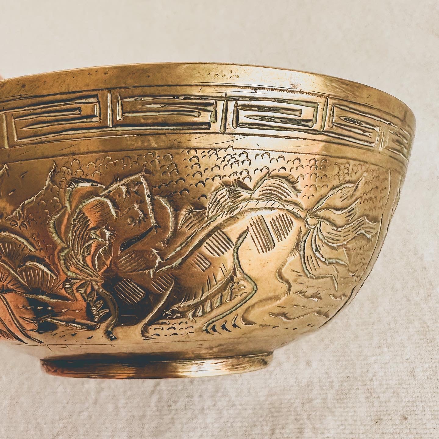 Heavy Brass Dish