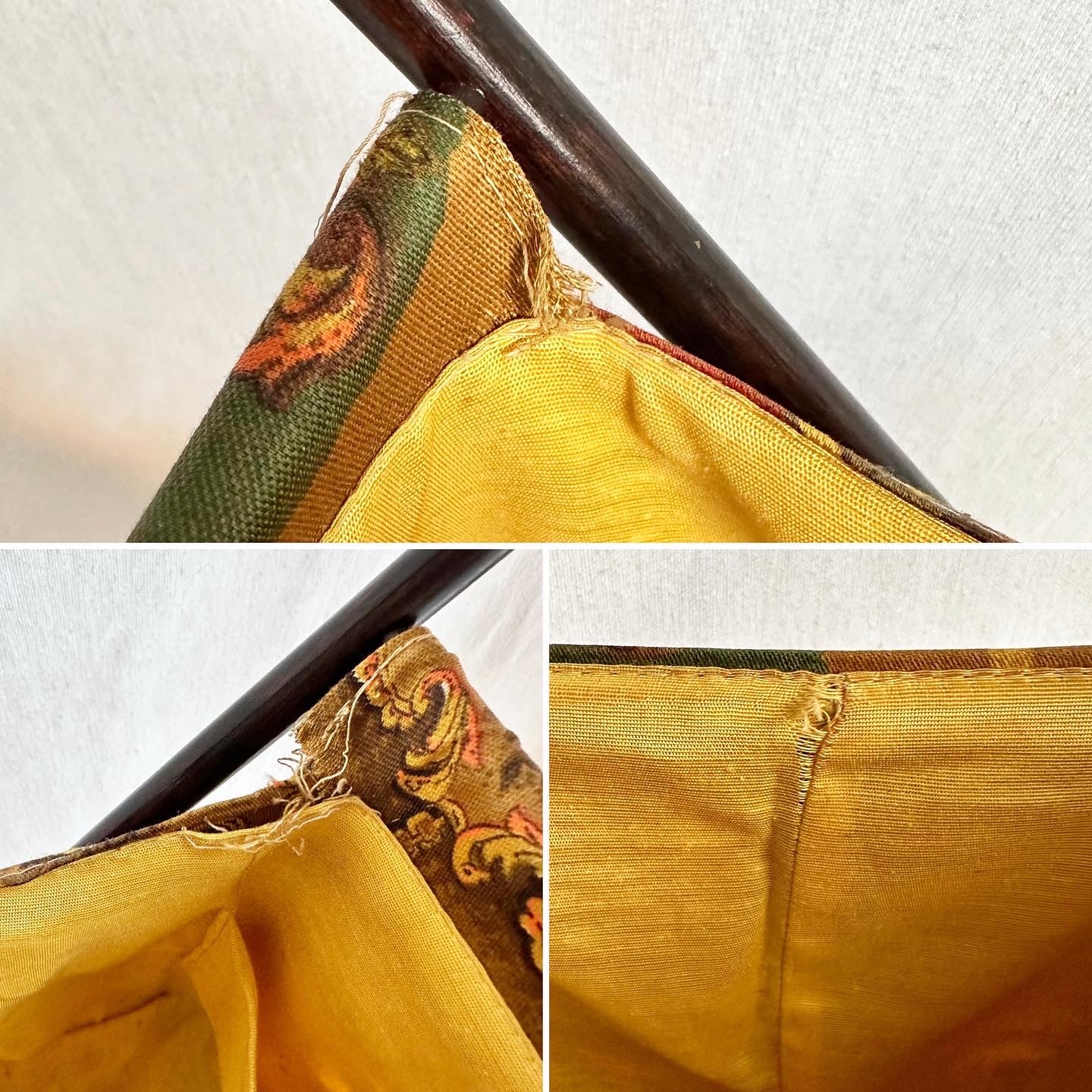 70s Foldable Sewing Bag