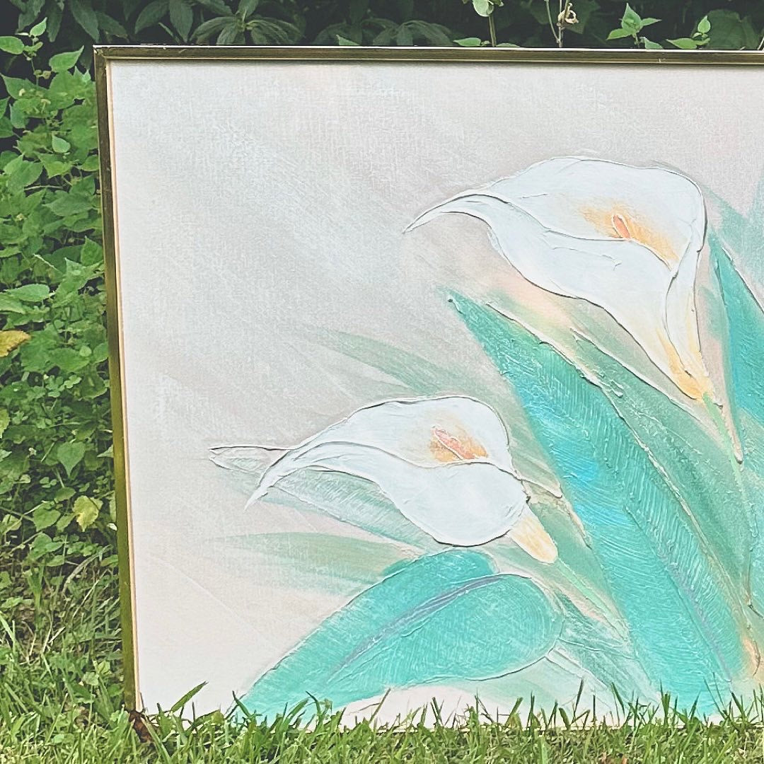 Lee Reynolds Calla Lily Painting