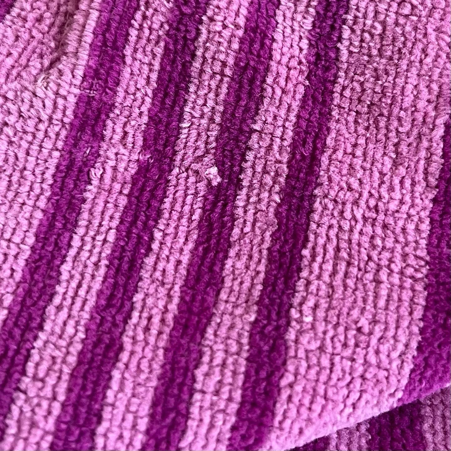 Purple Striped Stevens Towel Set