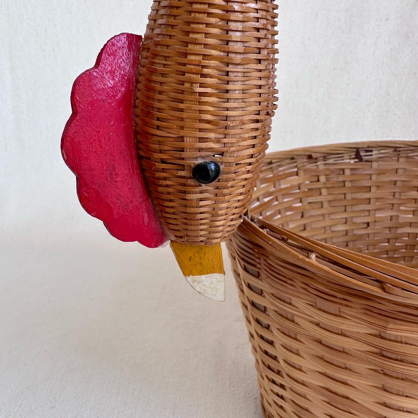 Rooster Chicken Basket