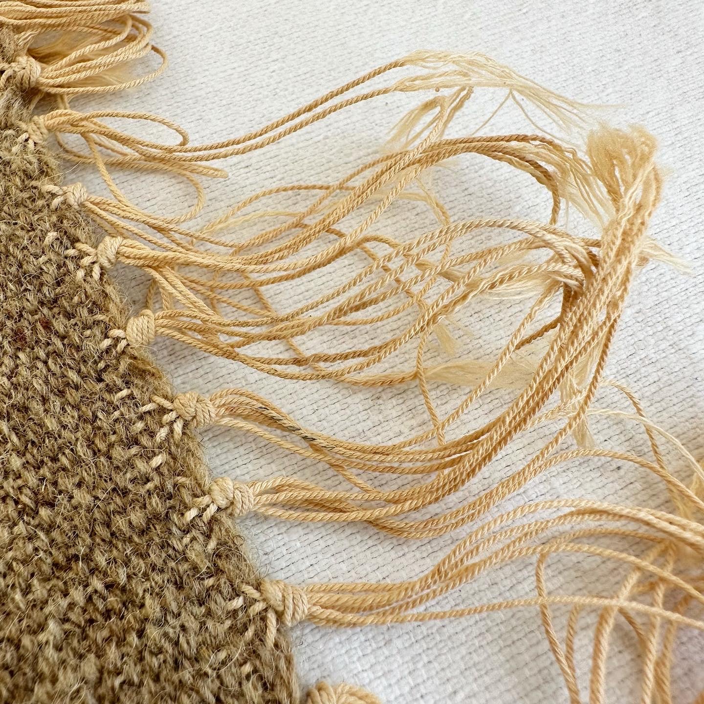 Handwoven Textile w Fringe