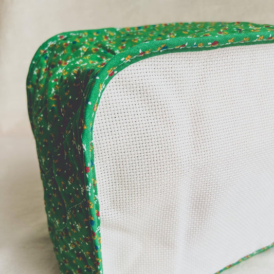 Green Floral Toaster Cover