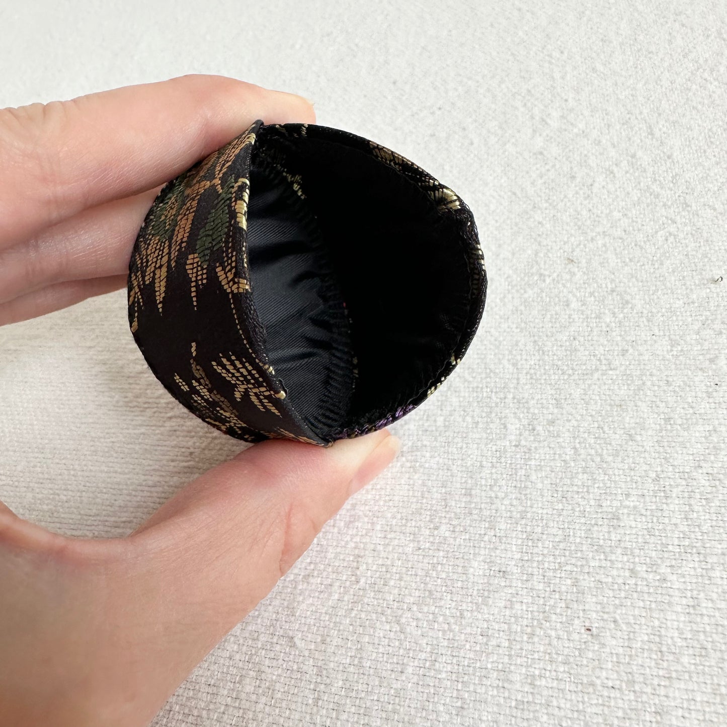 Floral Silk Coin Purse