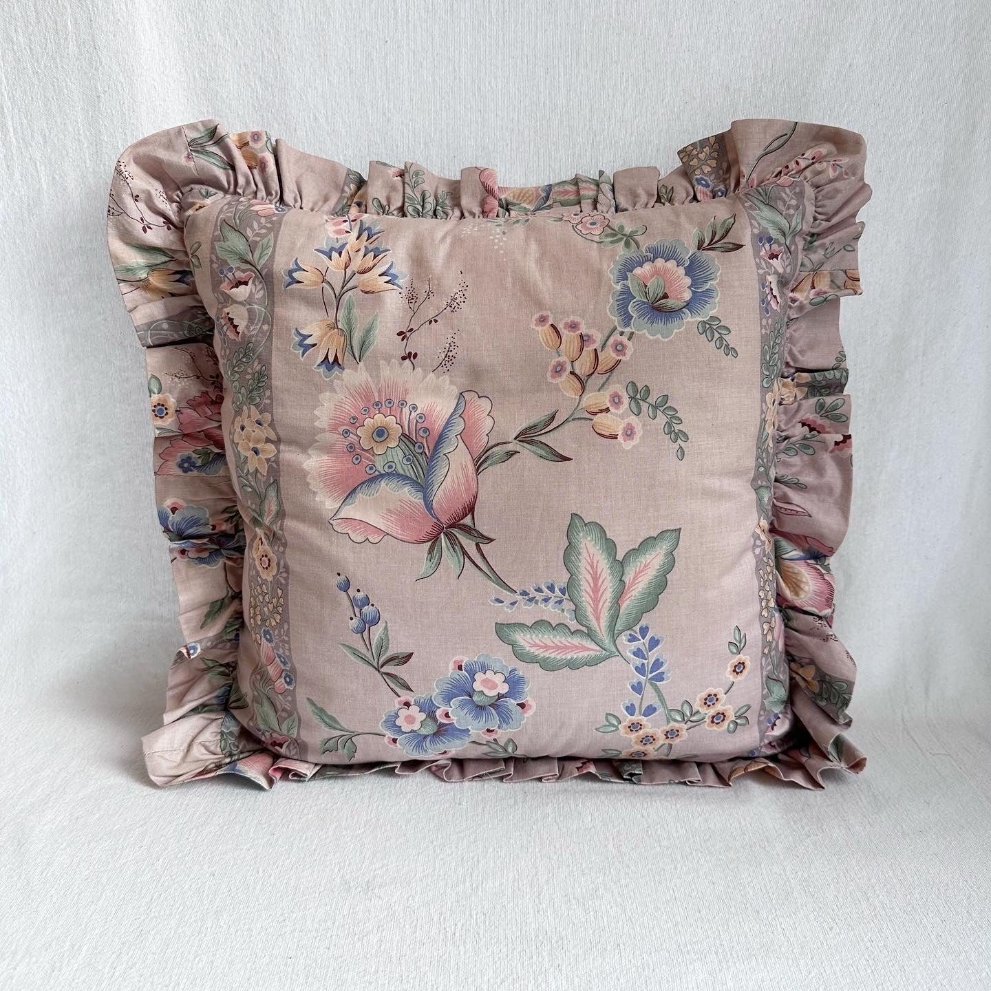 Pink Cottagecore Pillow