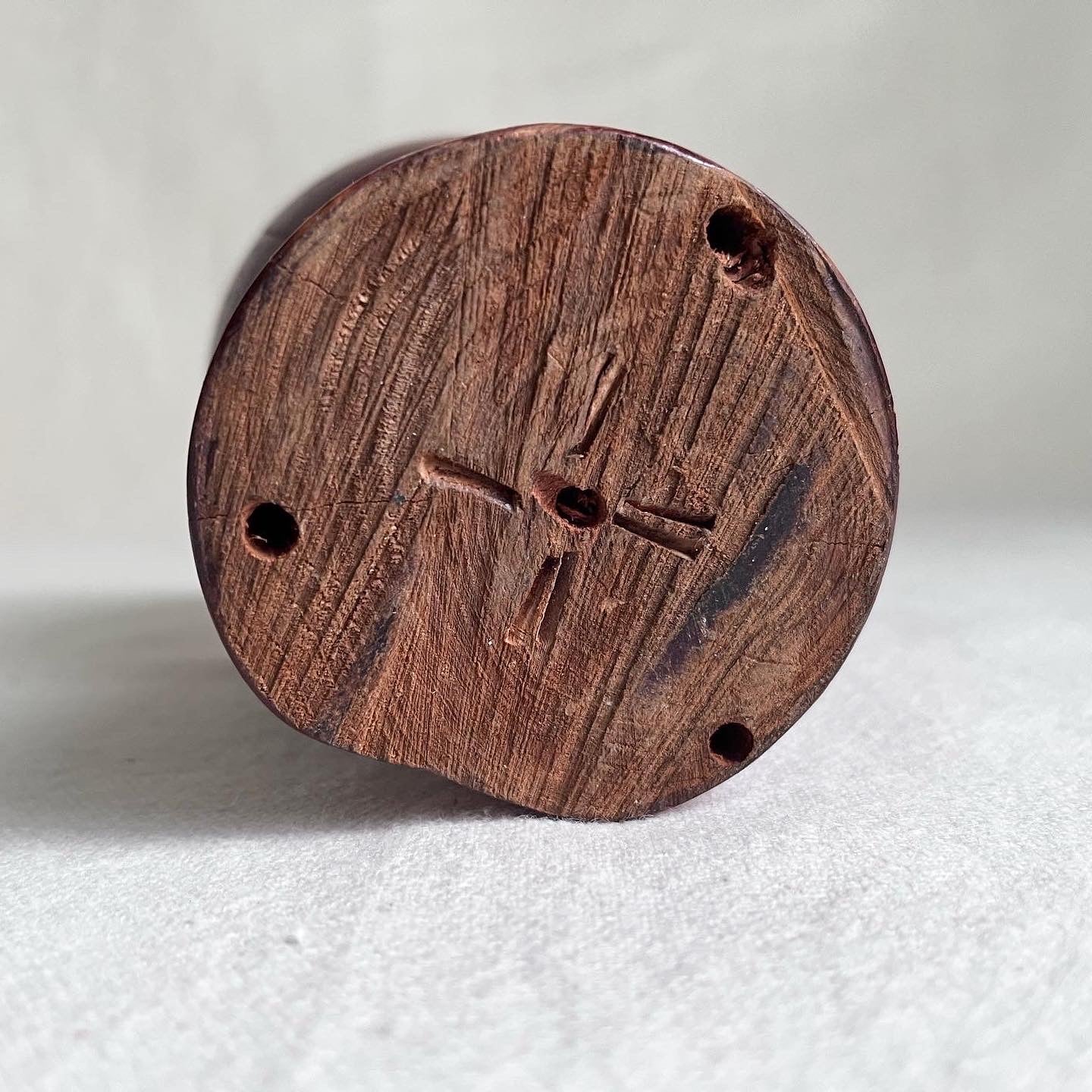 Wooden Pencil Holder/Flower Frog