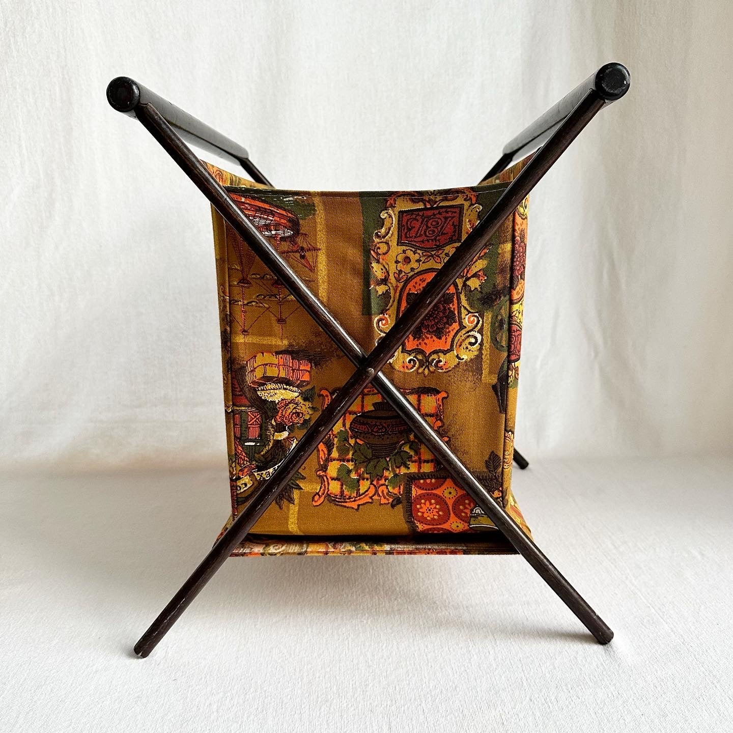 70s Foldable Sewing Bag
