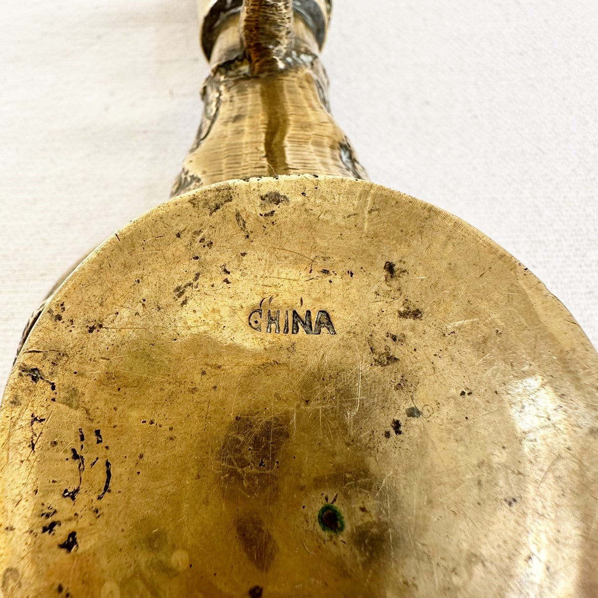 Antique Chinese Silk Iron