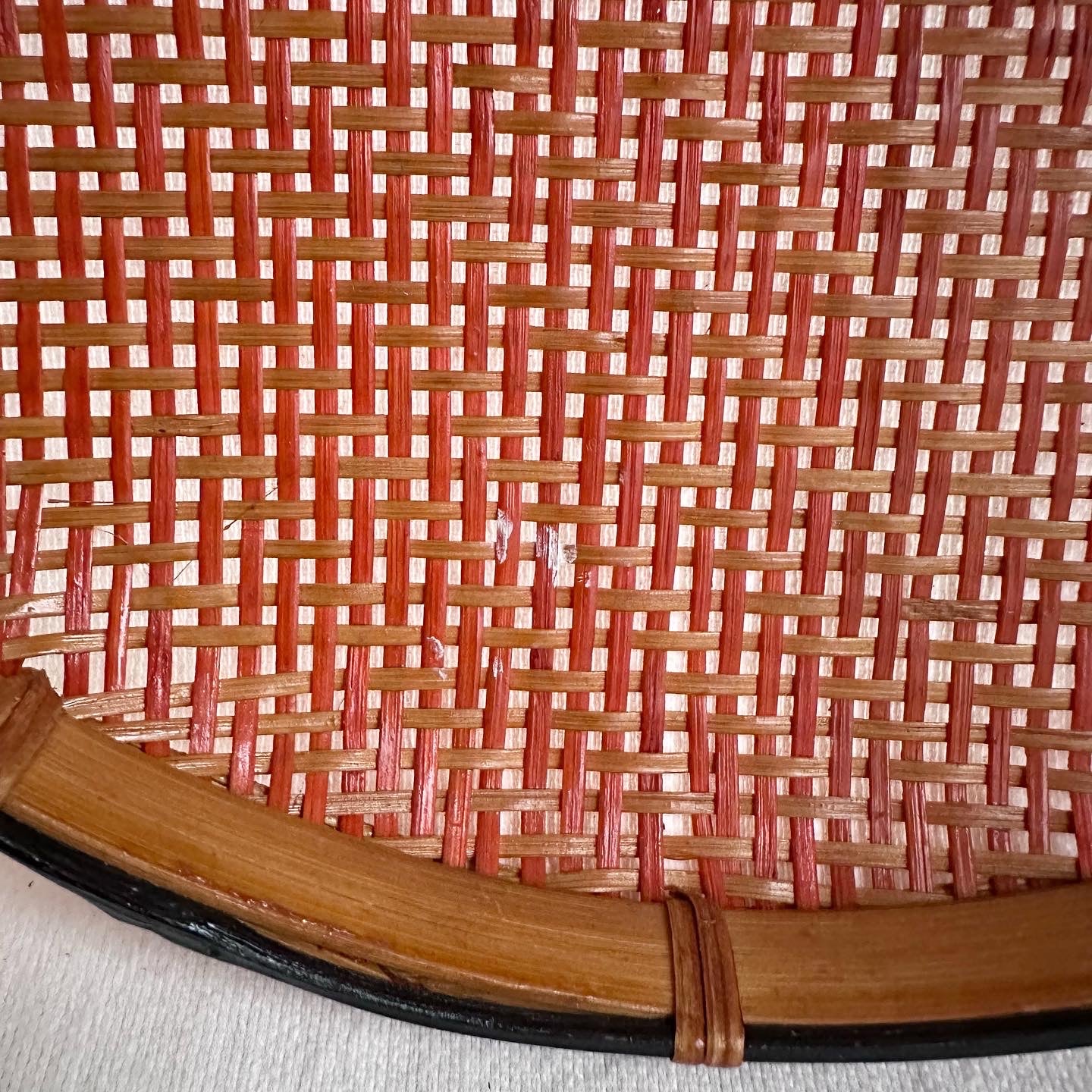 Flat Round Basket