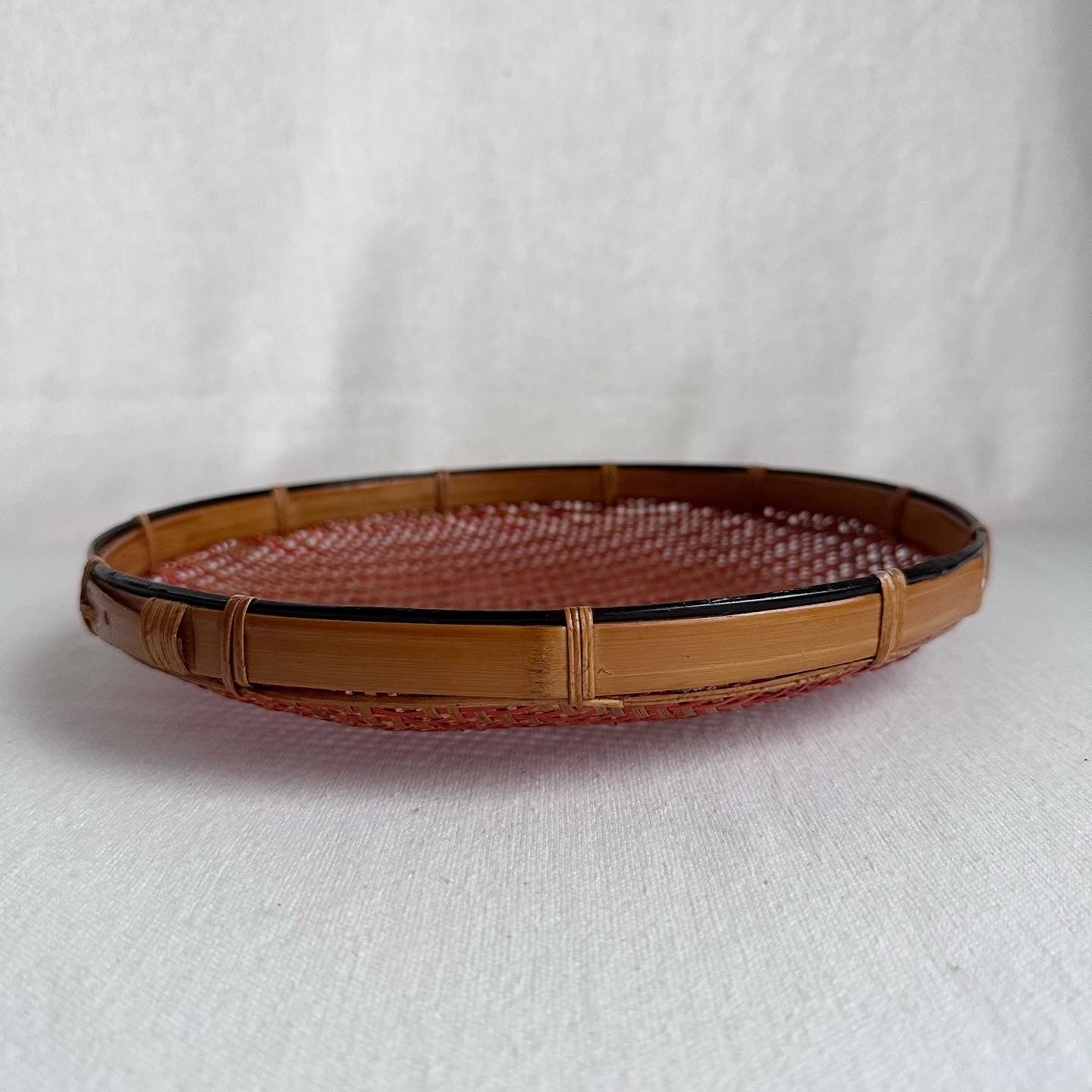 Flat Round Basket