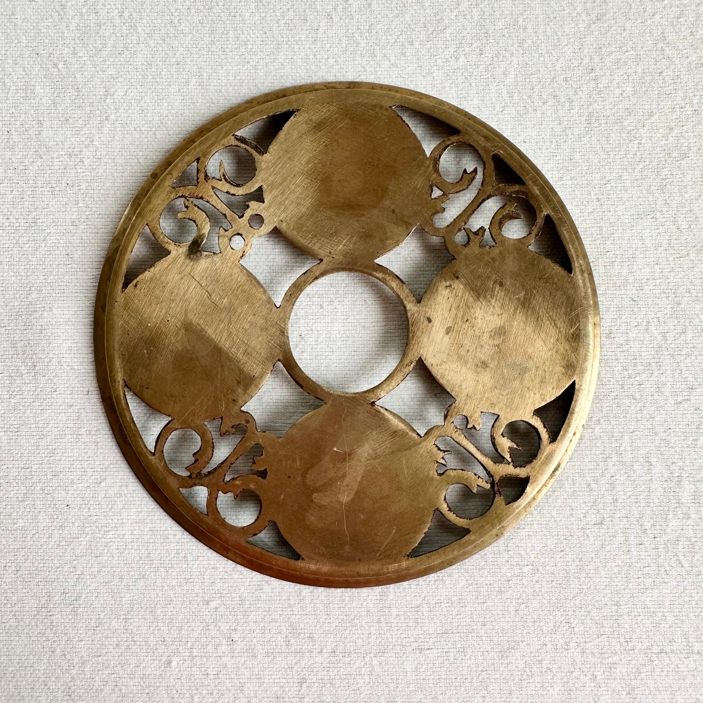 East Asian Brass Piece