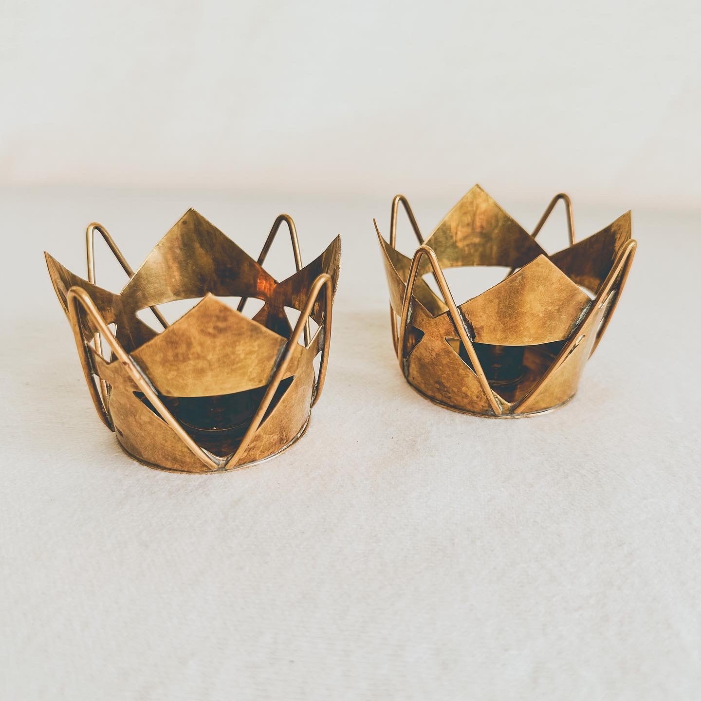 Brass Candleholders