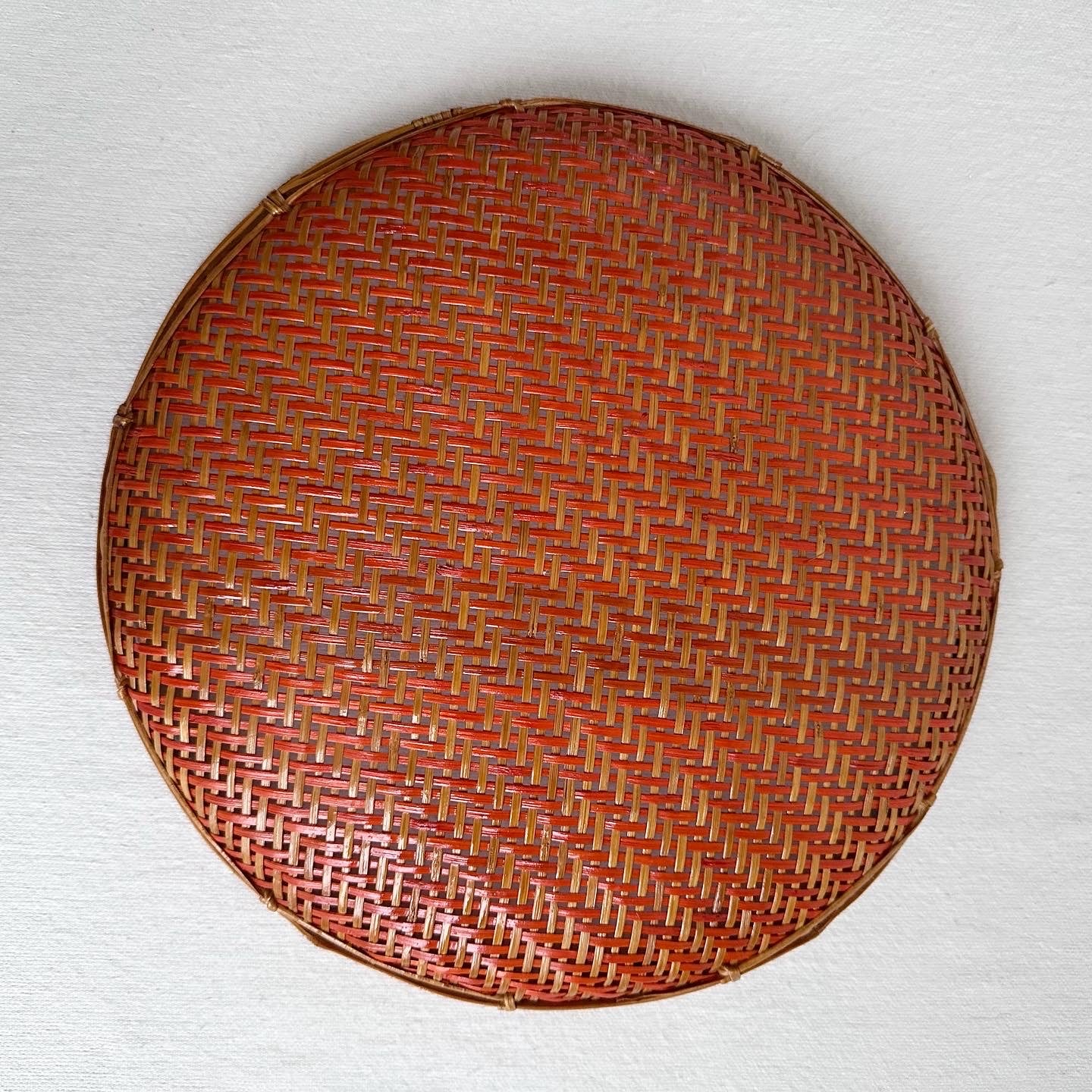 Flat Round Basket
