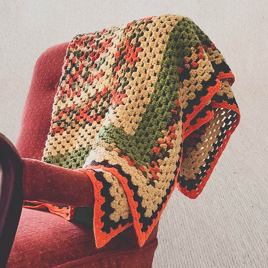 70s Colors Afghan