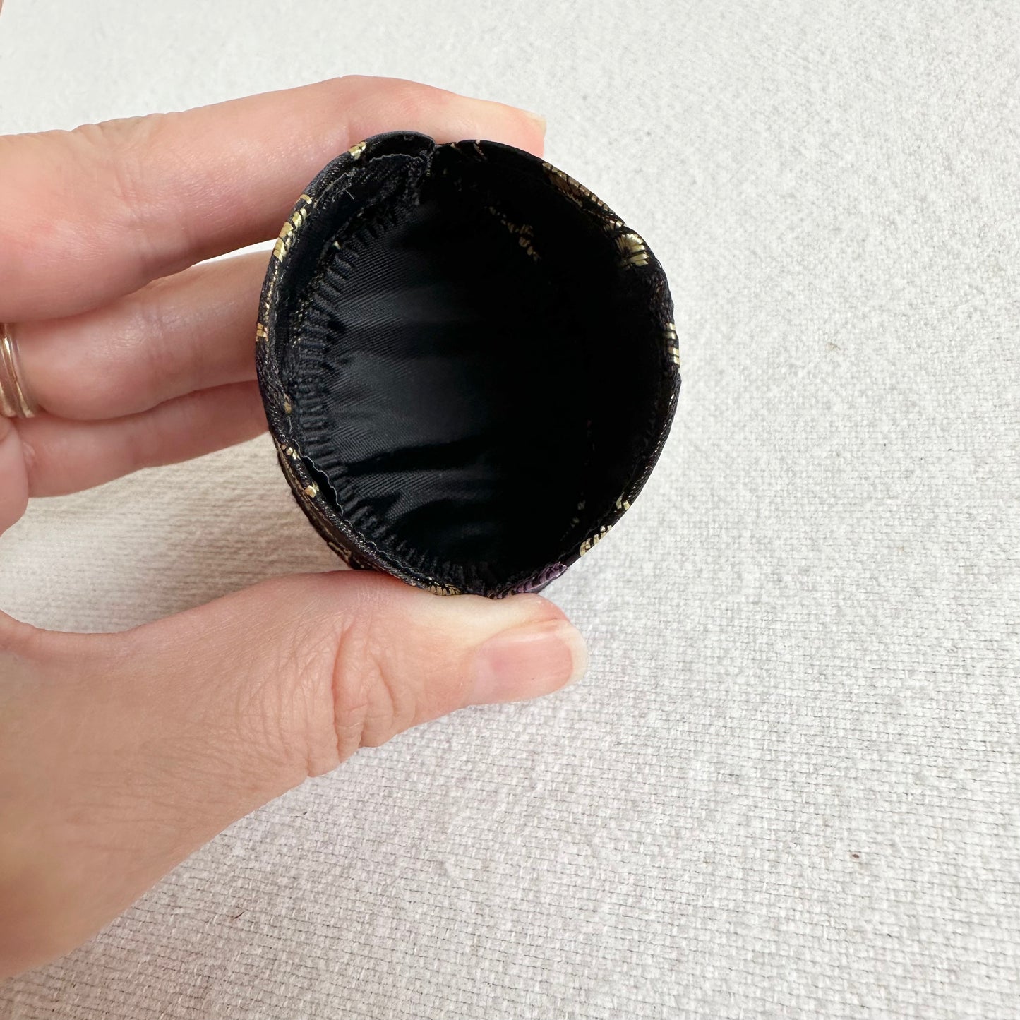 Floral Silk Coin Purse