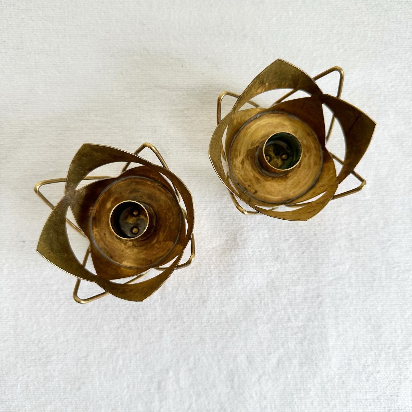Brass Candleholders