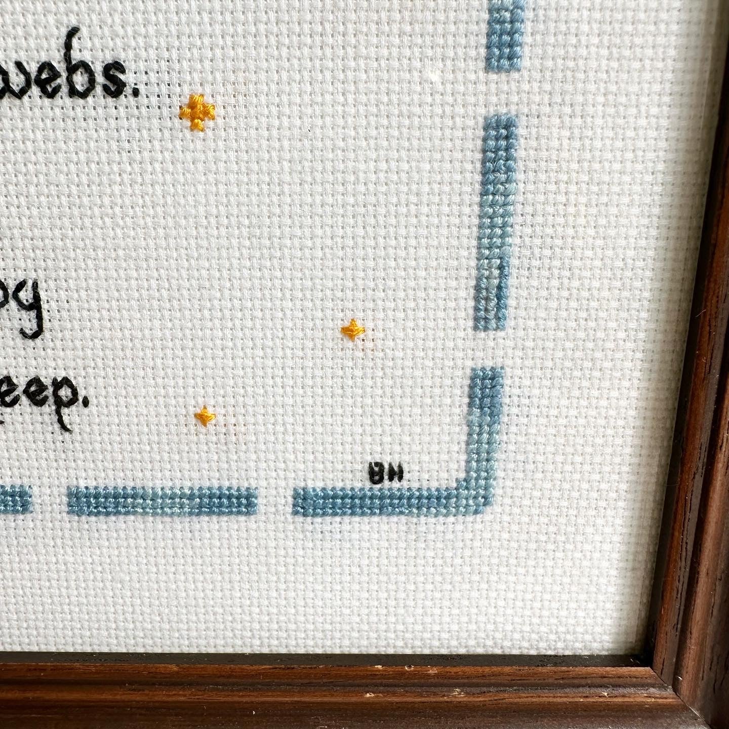 Babies Don’t Keep Embroidery