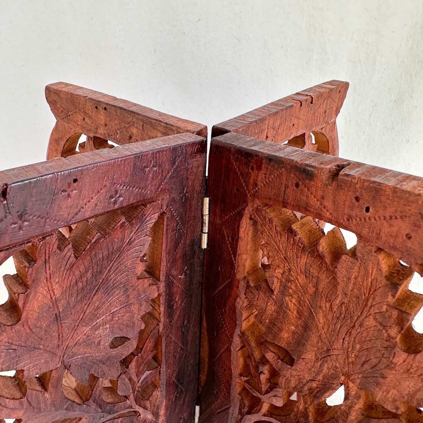 Hand Carved Wooden Table Base