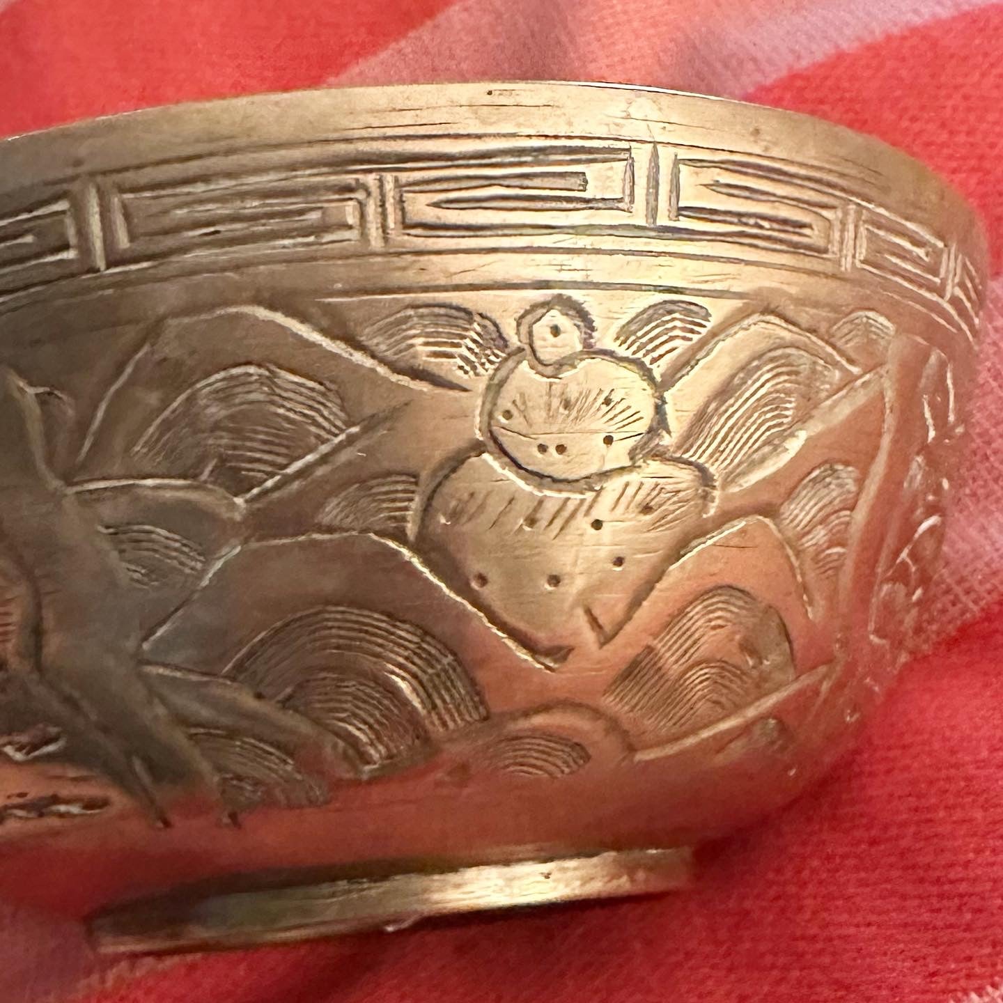 Heavy Brass Dish