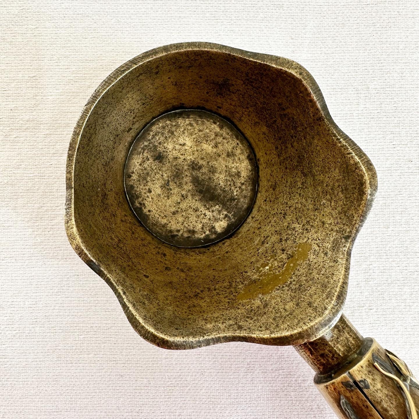 Antique Chinese Silk Iron