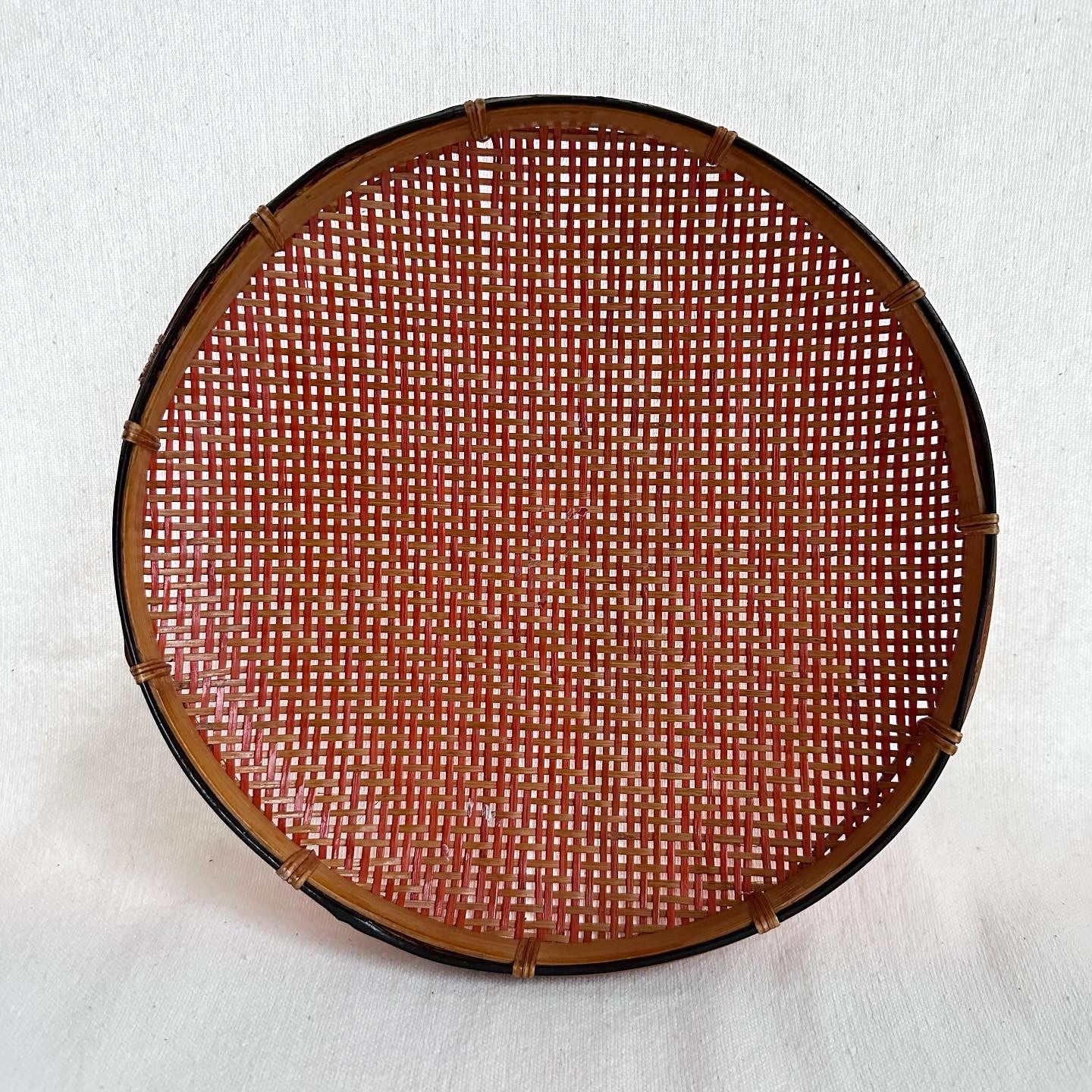 Flat Round Basket