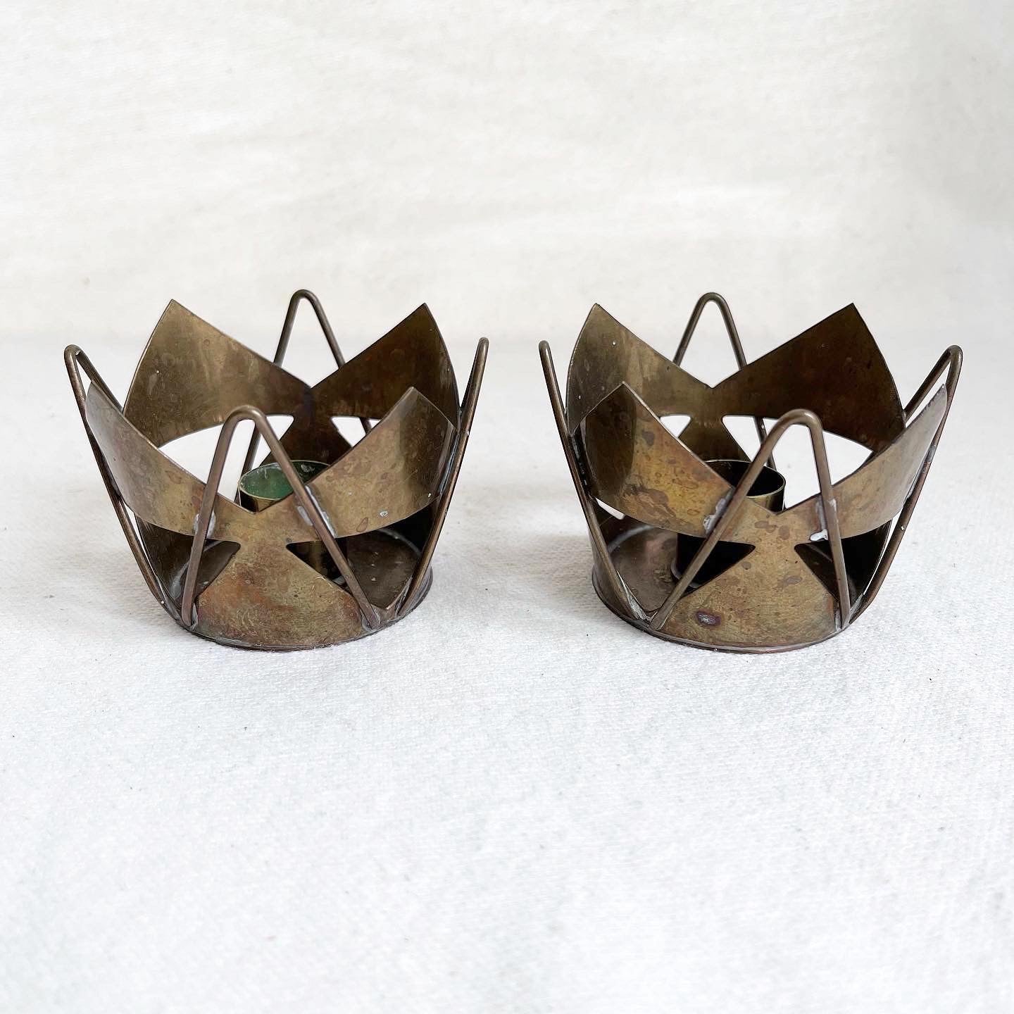 Brass Candleholders