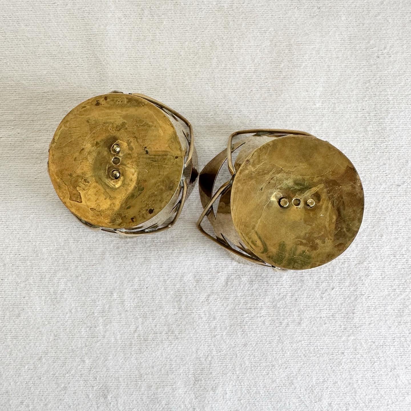 Brass Candleholders