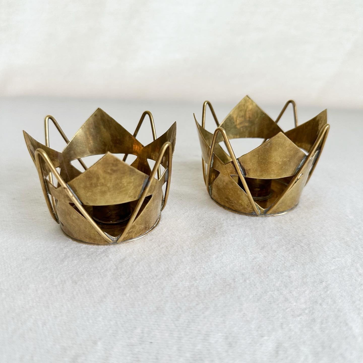 Brass Candleholders