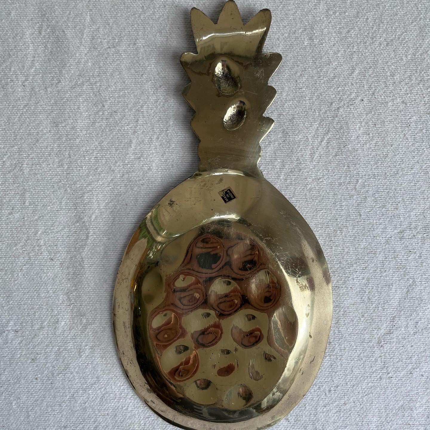 Brass Pineapple Dish