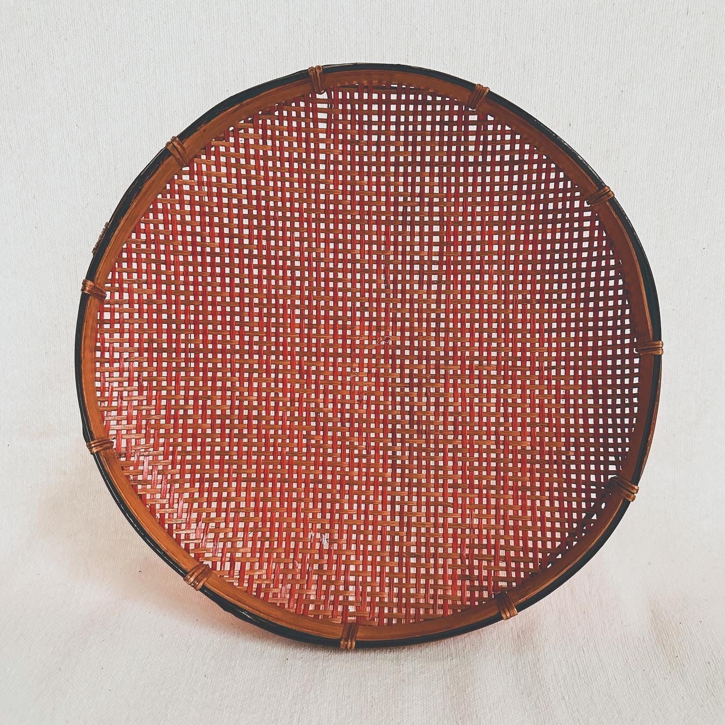 Flat Round Basket