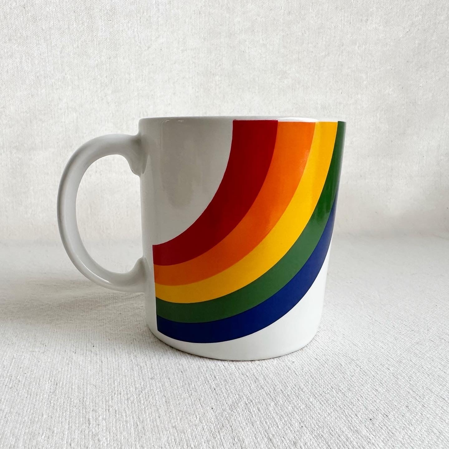 80s Rainbow Mug
