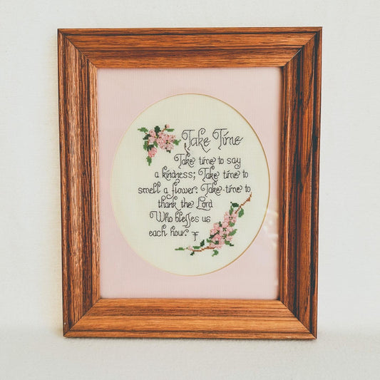 Take Time Embroidery